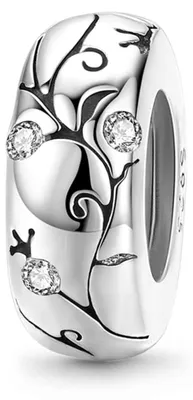 Produktbild von Gnoce Charm Stopper Ornament FVC182 Silber