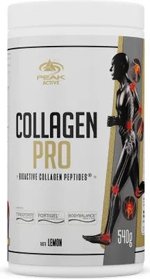Obrázok produktu pre Kolagén Pro - 540g : Citrón I Svalové tkanivo I Kĺby I Šľachy I Väzivá I BIOAKTÍVNY KOLAGÉN PEPTIDE ® (TENDOFORTE ® I FORTIGEL ® I BODYBALANCE ®) I Vitamín C