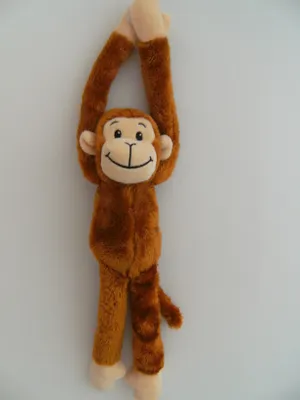 Produktbild von Plüschtier Affe 40 cm, rotbraun, Hängeaffe Affen Hängeaffen Kuscheltiere Stofftiere Klettband