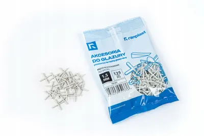 Produktbild von RANPLAST Distanzkreuze für Fliesen 1,5 mm (125 Stück)