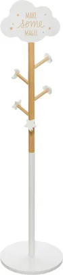 Obrázok produktu pre Vešiak do detskej izby, MDF, 135,5 cm, motív oblakov
