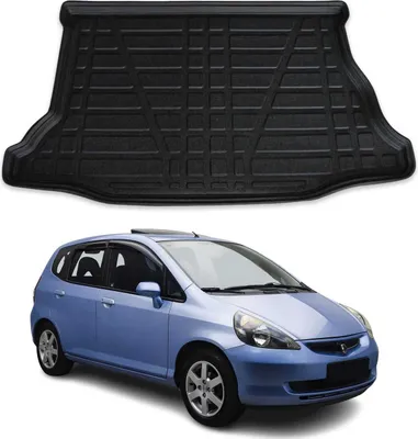 Produktbild von Kofferraumwanne Laderaumwanne für Honda Jazz 2001-2008 Gummi TPE Schwarz