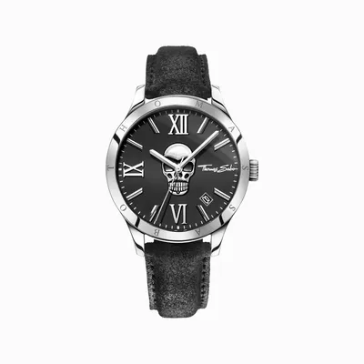 Produktbild von Thomas Sabo 'REBEL ICON'  WA0210-218-203-43 mm Herrenarmbanduhr