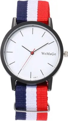 Produktbild von Sportlich-elegante Lines Uhr in Rot 1 für jeden Anlass KP11651