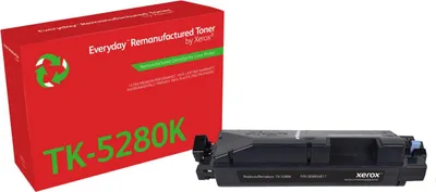 Produktbild von Everyday - Schwarz - kompatibel - Box - wiederaufbereitet - Tonerpatrone (Alternative zu: Kyocera TK-5280K) - Green World Alliance Rückgabeprogramm