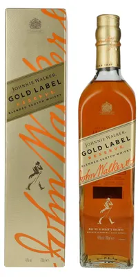 Image de Johnnie Walker GOLD LABEL Reserve 40% Vol. 0,7l en boîte cadeau