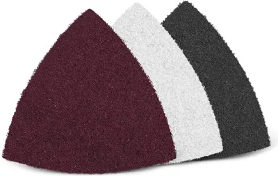 Produktbild von MENZER Fleece Schleifvliese, 82 mm, f. Deltaschleifer, Faservlies (10 Stk.) grob (ca. K 80)