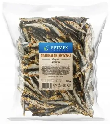 Zdjęcie produktu dla Przysmak dla psa PETMEX Szprotki 500g