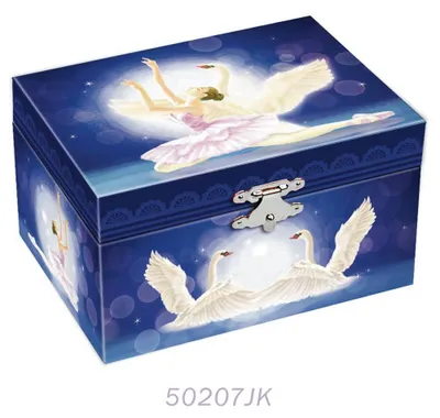 Produktbild von Harlekijn Schmuckkästchen Spieluhr Ballerina Schwäne Swan Lake 3+ Schmuckbox