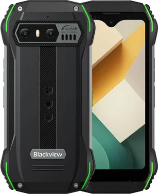 Produktbild von Blackview N6000 Green Rugged Smartphone, Mini Outdoorhandy mit 8 GB RAM und 256 GB Speicher