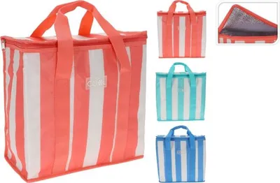 Produktbild von Kühltasche - gestreift - ca. 16 L - 1 Stück