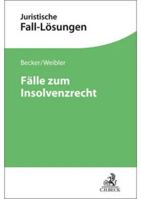 Produktbild von Fälle zum Insolvenzrecht