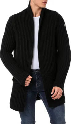 Produktbild von Red Bridge Herren Cardigan Strickjacke Long Cut