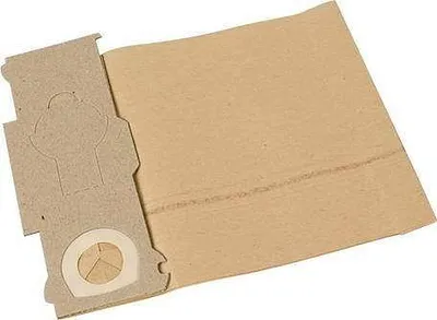 A close-up view of a vacuum cleaner bag.