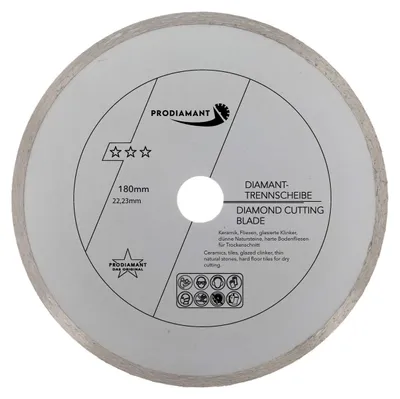 Produktbild von PRODIAMANT Diamanttrennscheibe Fliese 180mm x 22,23mm