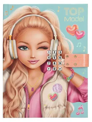 Produktbild von TopModel TOPModel Geheimcode Tagebuch mit Sound MUSIC
