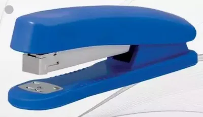 Productafbeelding van Blauwe nietmachine, 25 nietjes, merk TETIS