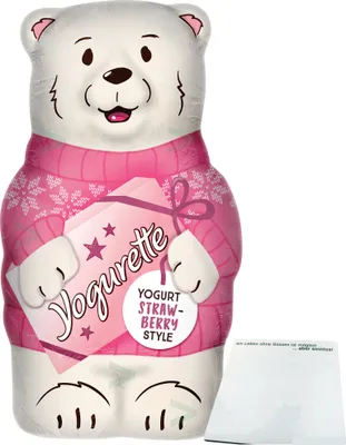 Produktbild von Yogurette Eisbär Erdbeere (75g) + usy Block