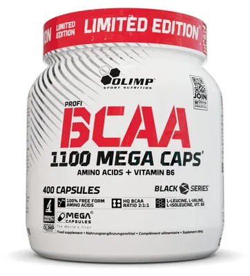 Produktbild von Olimp BCAA 1100 Mega Caps - 400 Kapseln - Limited Edition