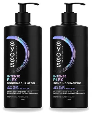 Zdjęcie produktu dla 2 sztuki szamponu Syoss Intense Plex - 440 ml - zestaw ekonomiczny