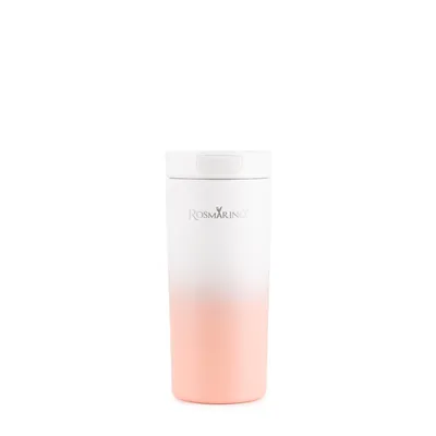 Image de Mug thermo Rosmarino Ombre 500 ml pour café ou thé - Rose