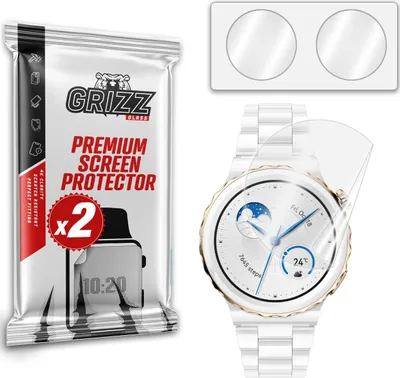 Obrázok produktu pre Keramická fólia GrizzGlass CeramicFilm pre Huawei Watch GT 3 Pro 43 mm