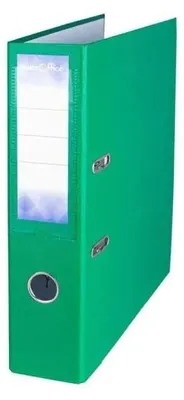 Productafbeelding van Segregator Petite Office A4/75mm, kleur groen, merk STRIGO