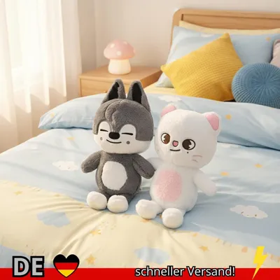 Produktbild von 50cm Kpop Skzoo Plüschtier Wolfchan Kawaii Cartoon Stofftier Plüschpuppe