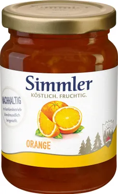 Produktbild von Simmler Orangen-Marmelade 225g
