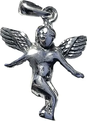 Produktbild von Damen Anhänger Engel aus 925 er Sterling-Silber