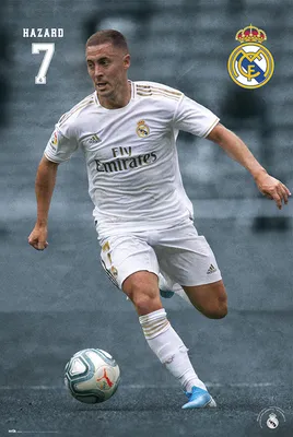 Image de Football - Affiche - Real Madrid - Hazard 19/20