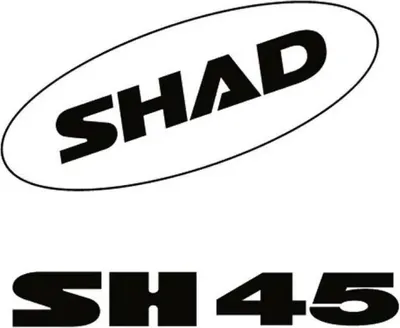 Immagine prodotto di Kit adesivi per bauletto moto SHAD SH45 2011