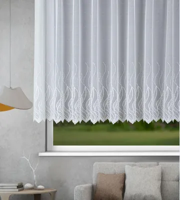 Produktbild von Fertigstore "Ida" weiß mit Kräuselband: Größe (HxB): 145x300cm