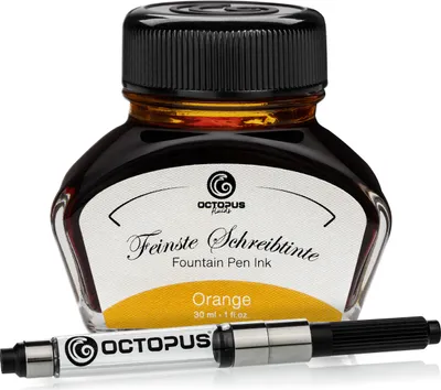 Produktbild von Schreibtinte Orange 30 ml mit Konverter