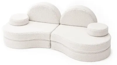 Produktbild von Modulares Sofa Lunato Plüsch 6 Stk BEARLY
