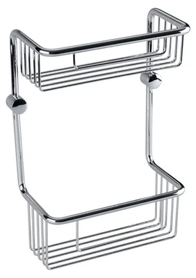 Image de Étagère de douche Bemeta Cytro double chrome