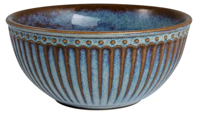 Produktbild von Greengate Alice oyster Müslischale blue 0,45l