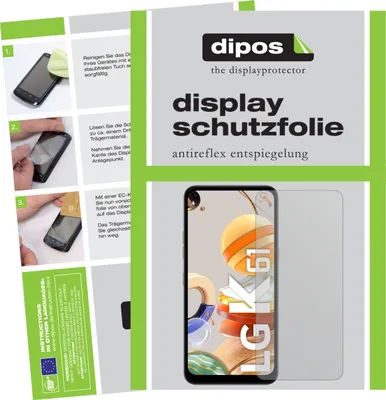 Zdjęcie produktu dla 4x folia ochronna na ekran LG K61 matowa folia ochronna na wyświetlacz dipos