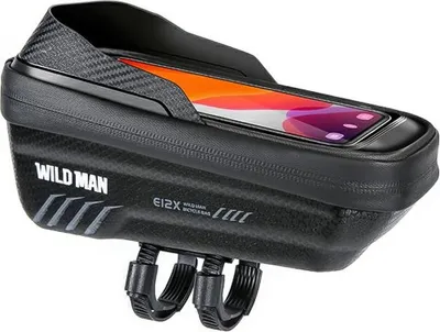 Immagine prodotto di Wildman Custodia/Portabiciclette M E12XBorsa a tracolla Nero/Nero