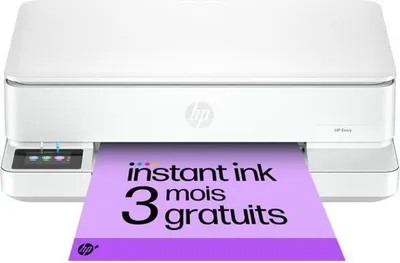 Immagine prodotto di Stampante a getto d'inchiostro HP Envy 6110e, stampante multifunzione, copia a colori, scansione, 3 mesi di Instant Ink inclusi con HP+