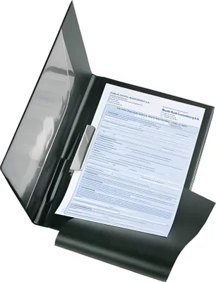 Produktbild von Veloflex 5240080, Schwarz, A4, PVC, 1 Taschen, 1 Stück(e)