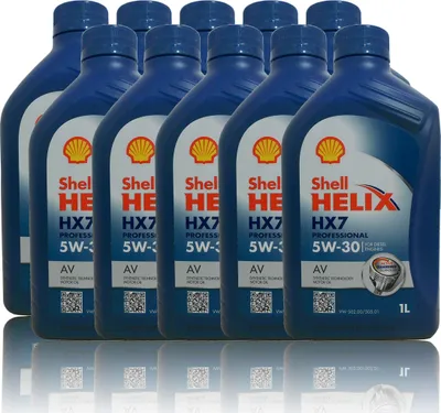 Produktbild von Shell Helix HX7 Professional AV 5W-30 10x1 Liter