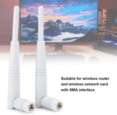 Obrázek produktu pro Vysoce výkonná dvoupásmová WiFi anténa 4 dBi, všesměrová