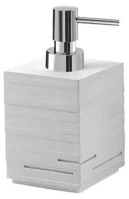 Obrázok produktu pre Stojanový dávkovač mydla QUADROTTO, biely