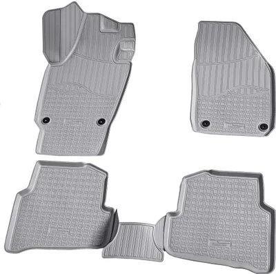 Immagine prodotto di 3D Gomma Tappetini Per Skoda Fabia Tipo Nj Anno Da 2014> Grigio Con Bordo
