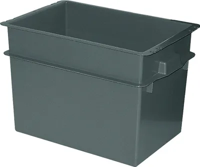 Produktbild von Konischer Mehrzweckbehälter, LxBxH 800 x 600 x 550 mm, 200 Liter, schwarz