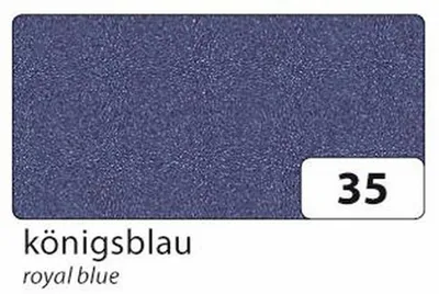 Produktbild von folia Moosgummi (B)200 x (H)290 mm königsblau 2 mm 10 Stück