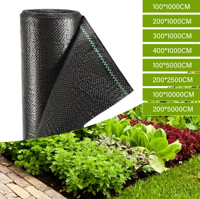 Produktbild von TolleTour 10m² Unkrautvlies Gartenvlies Schutzvlies 100g/m² Wasserdurchlässig Reißfest - 100x1000cm