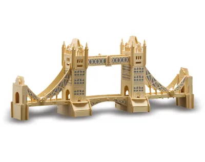 Zdjęcie produktu dla PEBARO drewniany zestaw konstrukcyjny London Tower Bridge
