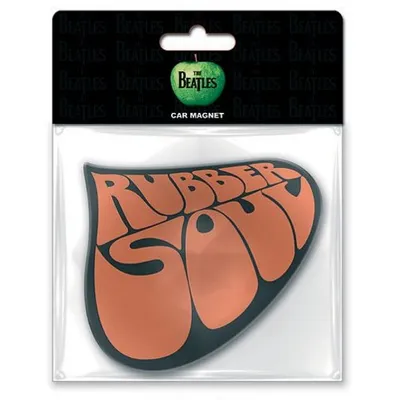 Produktbild von The Beatles Rubber Soul Car Magnet
